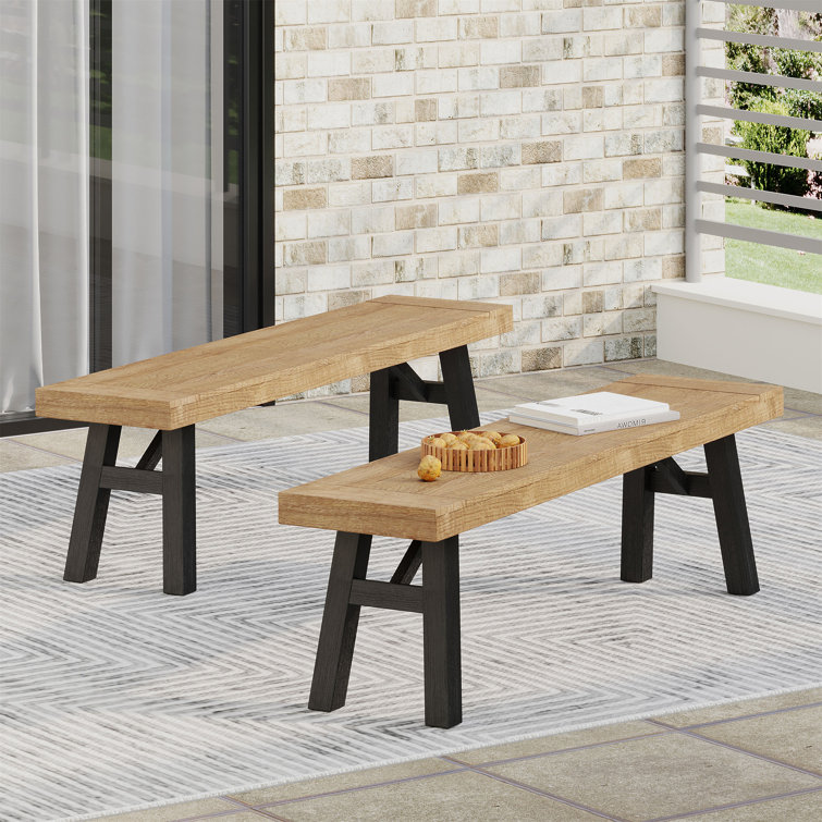 Hokku Designs BETTINA BENCH (Set Of 2) Wayfair Canada